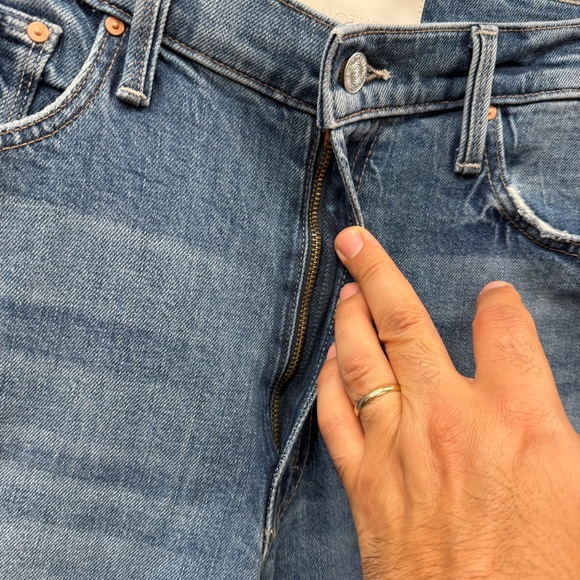 ❗️Sold❗️Mother Denim Jeans The DItcher Roller Zip Skimp Music Size 30 - Picture 12 of 16